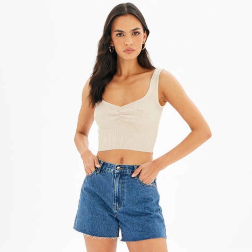 Ruched Knit Top from Glassons